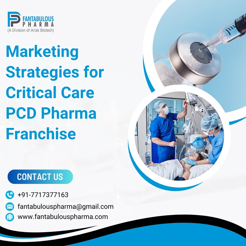 citriclabs | Marketing Strategies for Critical Care PCD Pharma Franchise