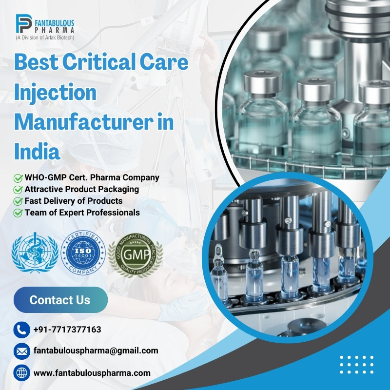 citriclabs | Critical Care Injection Manufacturer in India