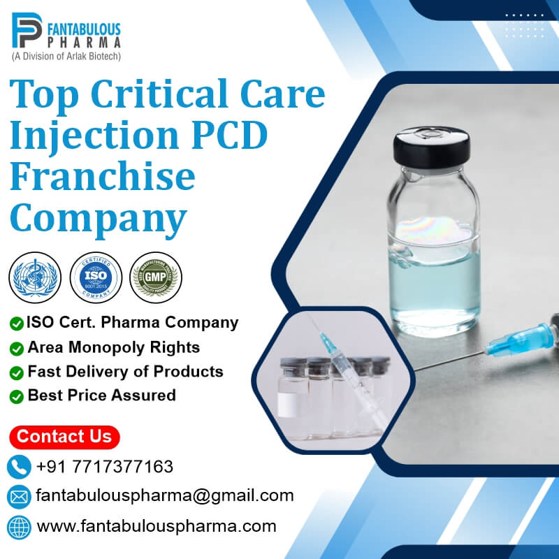 janusbiotech|Top Critical Care Injection PCD Franchise Company in India 